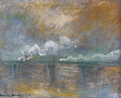 Pont de Charing Cross, Fumée dans le Brouillard, 1902 - Claude Monet